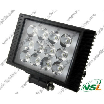 LED Work Light Flood Beam, 4x4 12V Retangle LED Tractor Work Lamp (NSL-3612C-36W)